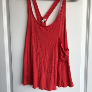 Free People Red Tank